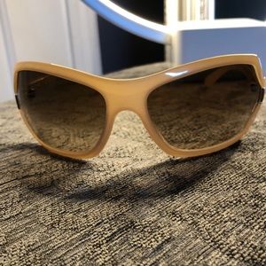 COPY - Prada sunglasses tan and silver